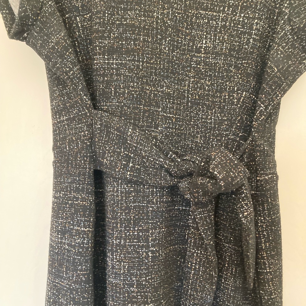 LOFT Black Belted Dress - Picture 8 of 11